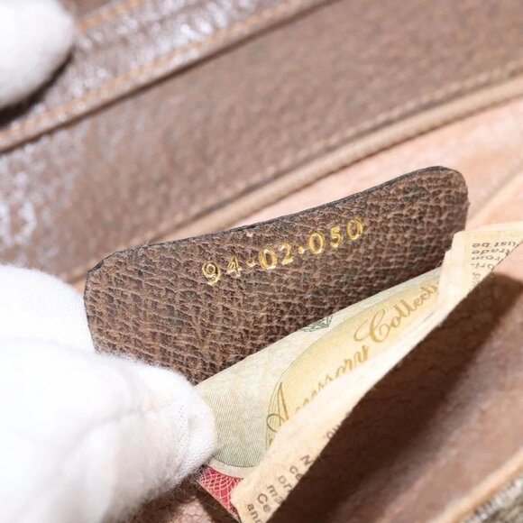 GUCCI GG Supreme Shoulder Bag PVC Beige Gold 94 02 050 Auth 146260 - Picture 13 of 16